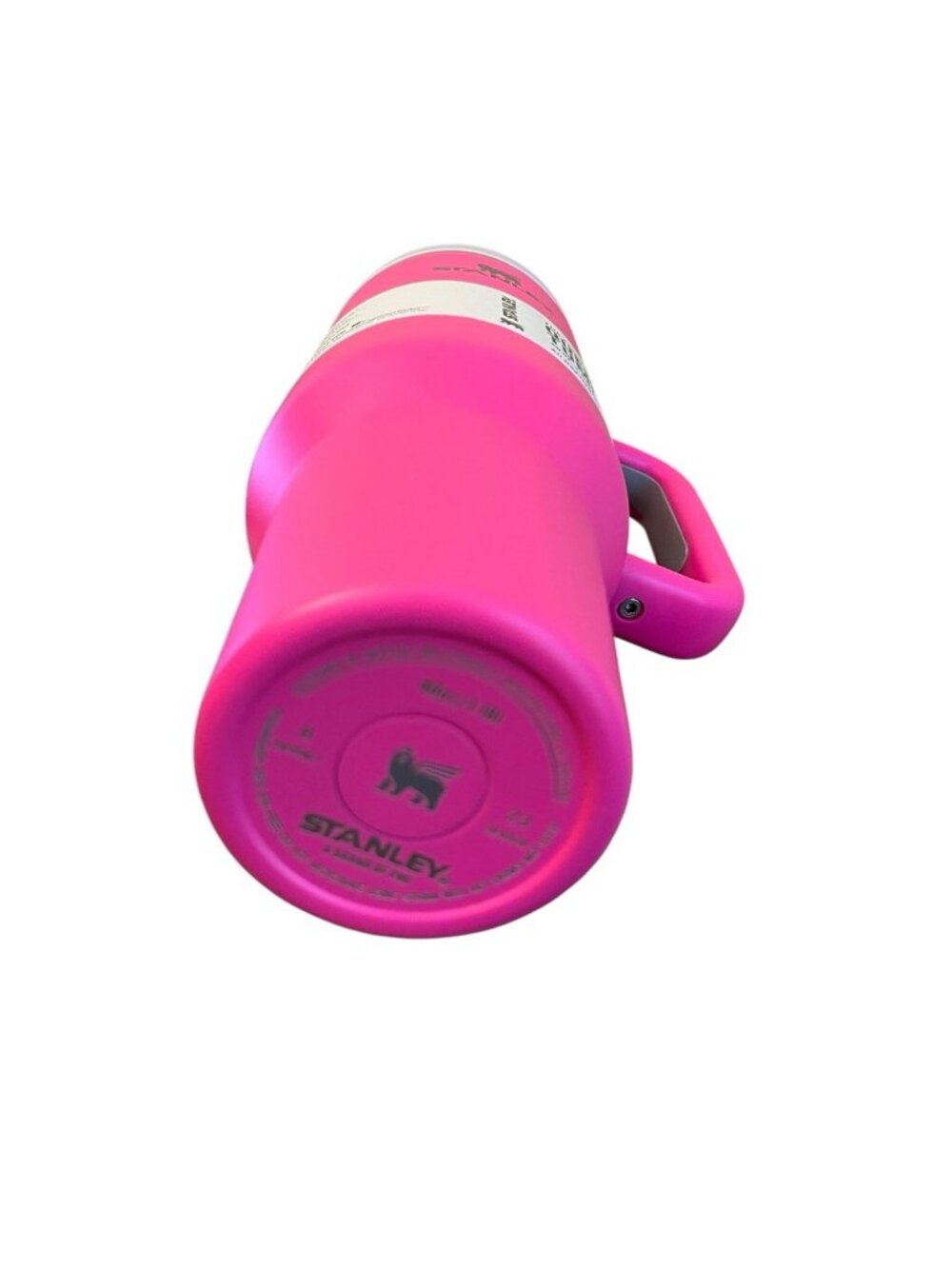 STANLEY Quencher H2.0 FlowState 40 Oz Tumbler Barbie Pink Fuscia Lid Straw New - Picture 5 of 5